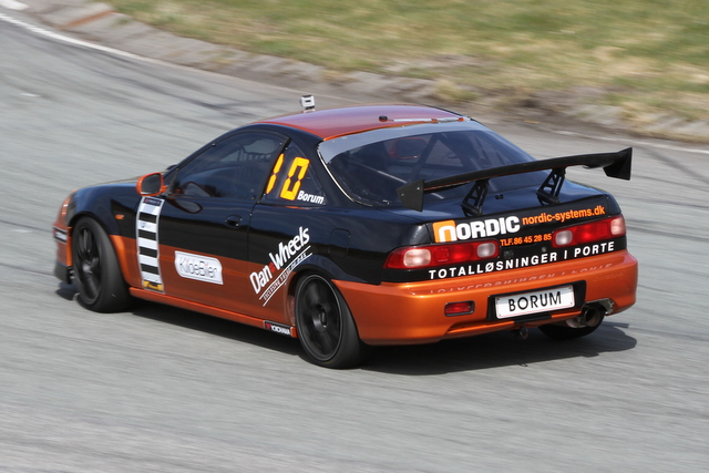 Så er der gang i Hondaen igen.
(Foto: Keld Dohm)